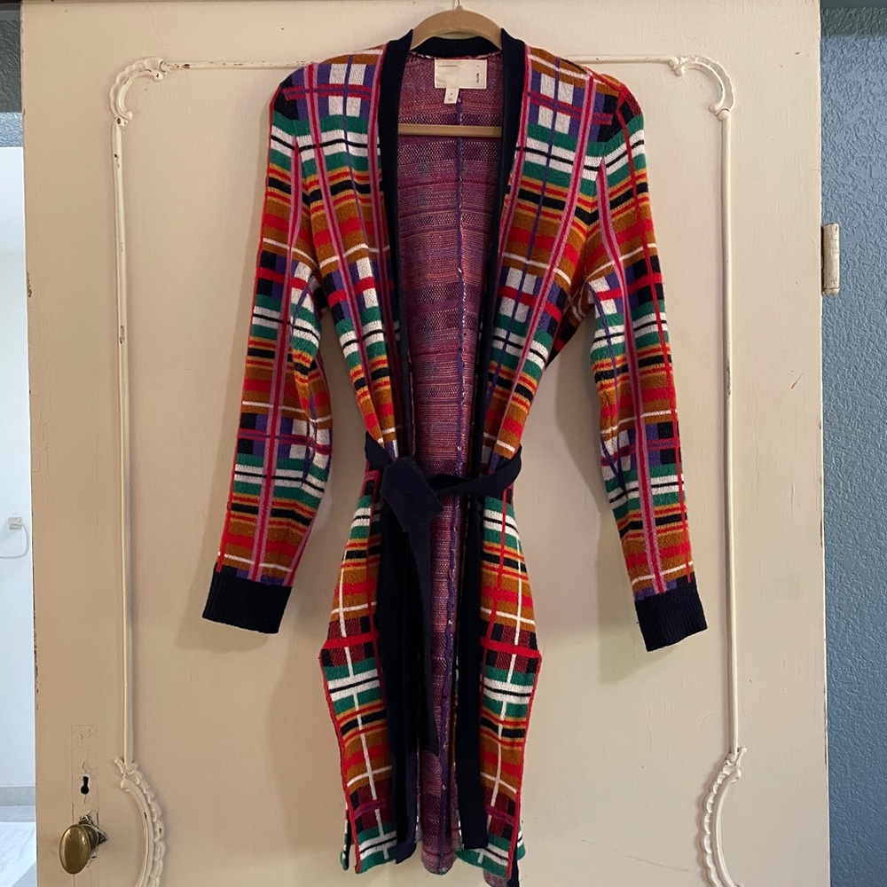 Moth for Anthropologie Multi-Color Sweater